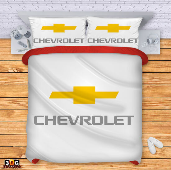 Ágynemű szett Chevrolet white