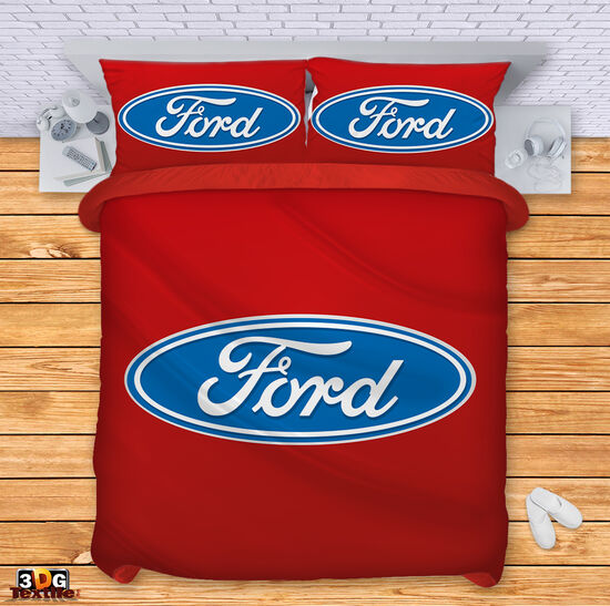 Ágynemű szett Ford red