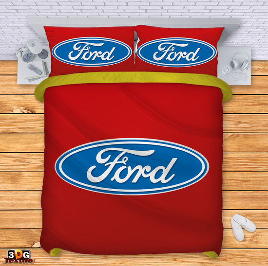 Ágynemű szett Ford red