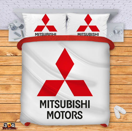 Ágynemű szett Mitsubishi white