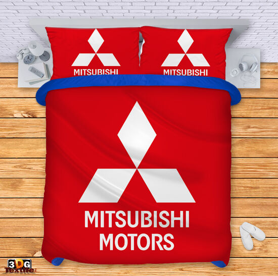Ágynemű szett Mitsubishi red