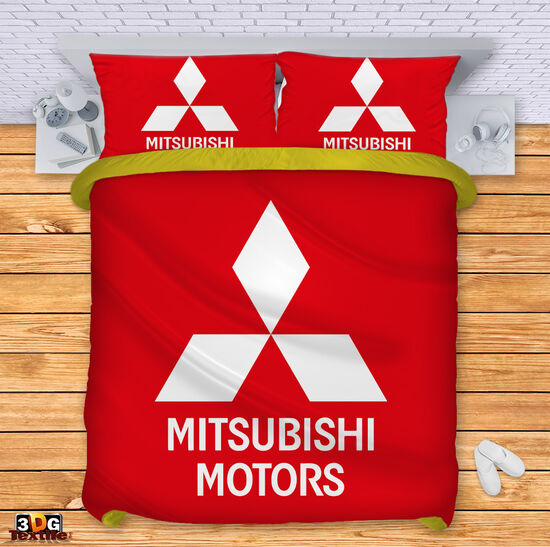 Ágynemű szett Mitsubishi red