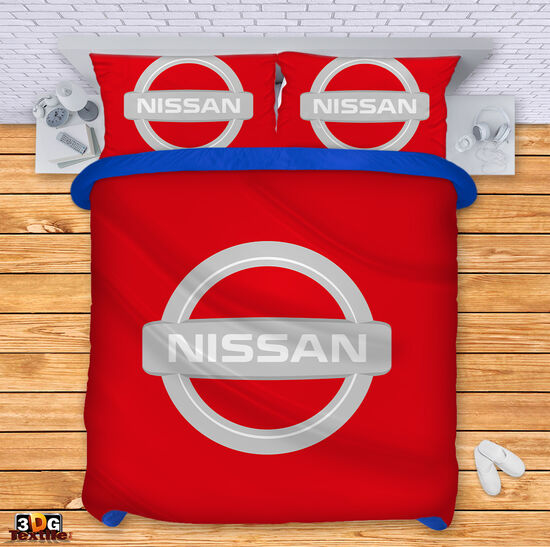 Ágynemű szett Nissan red