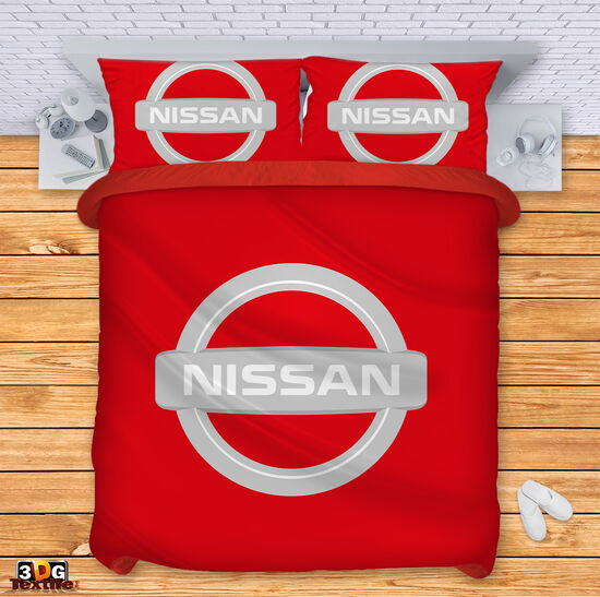 Ágynemű szett Nissan red