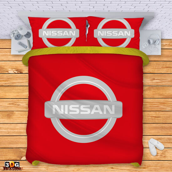 Ágynemű szett Nissan red