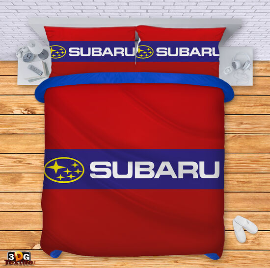 Ágynemű szett Subaru red