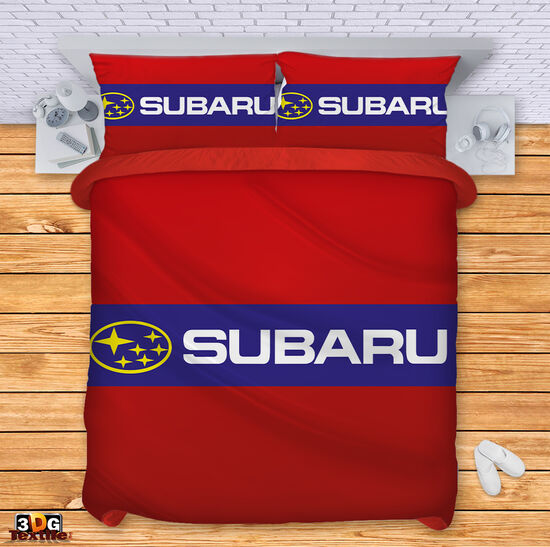 Ágynemű szett Subaru red