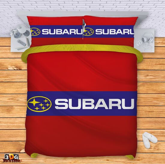 Ágynemű szett Subaru red