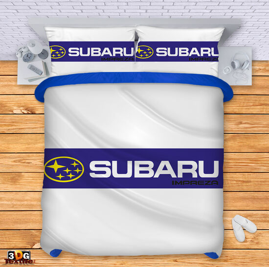 Ágynemű szett Subaru Impreza white