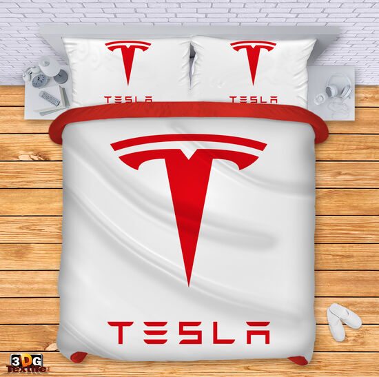 Ágynemű szett Tesla white