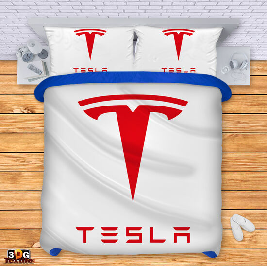 Ágynemű szett Tesla white