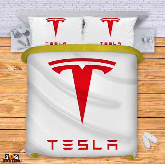 Ágynemű szett Tesla white