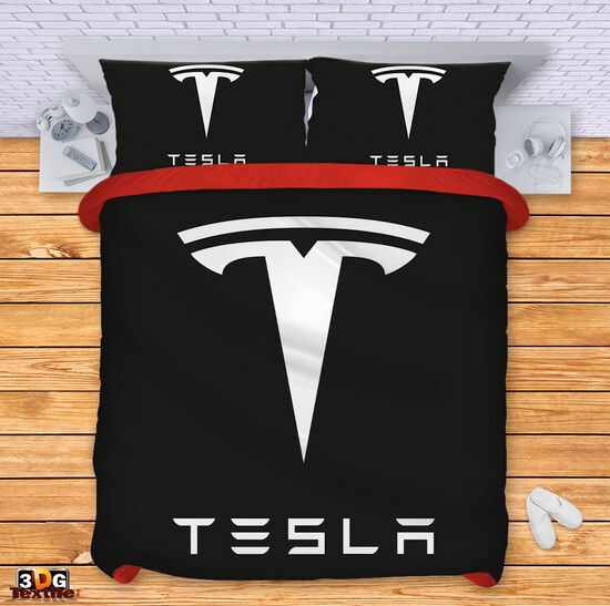 Ágynemű szett Tesla black