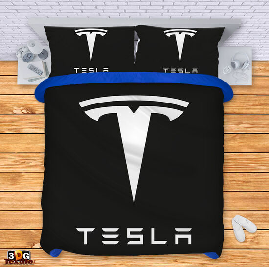Ágynemű szett Tesla black