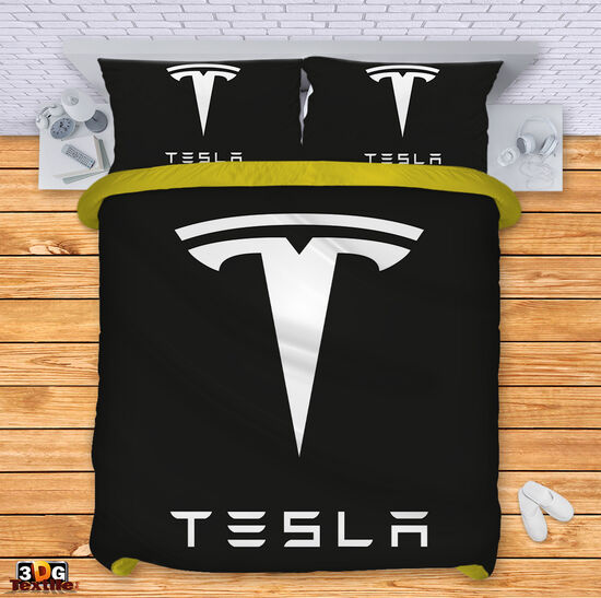 Ágynemű szett Tesla black