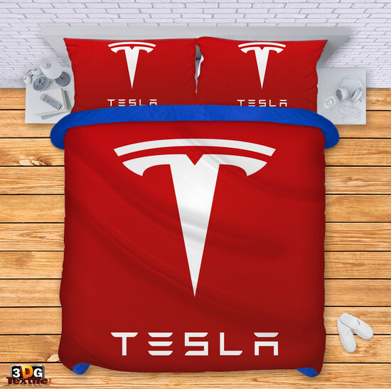 Ágynemű szett Tesla red