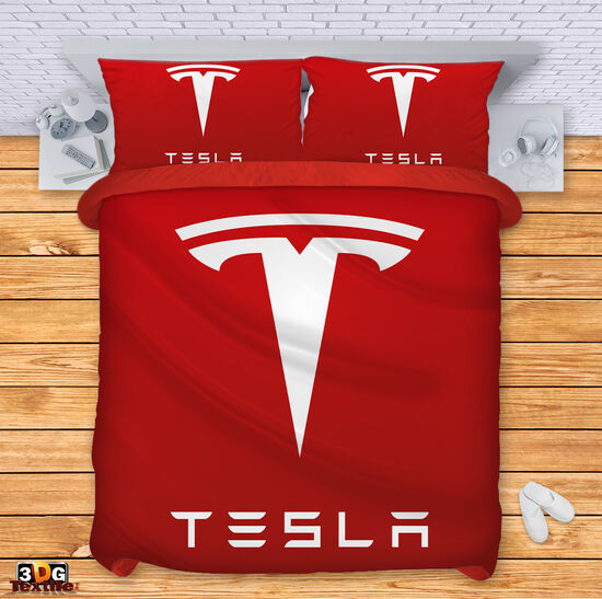 Ágynemű szett Tesla red