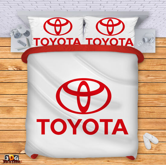 Ágynemű szett Toyota white