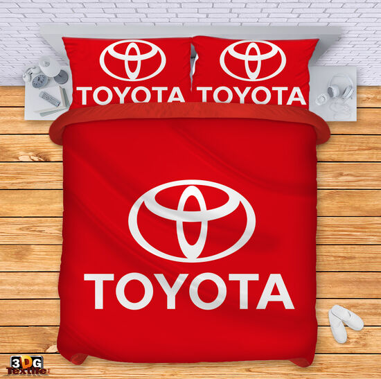 Ágynemű szett Toyota red