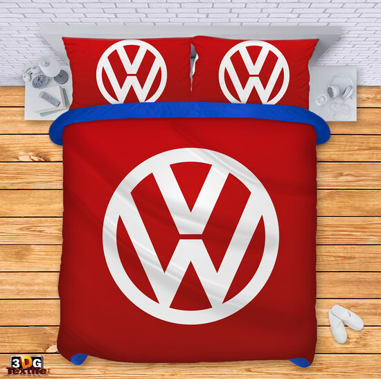 Ágynemű szett Volkswagen red