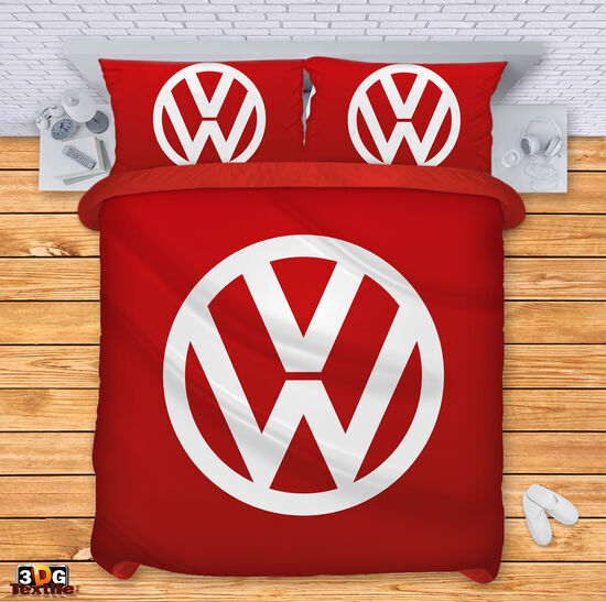 Ágynemű szett Volkswagen red