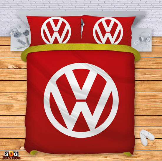Ágynemű szett Volkswagen red