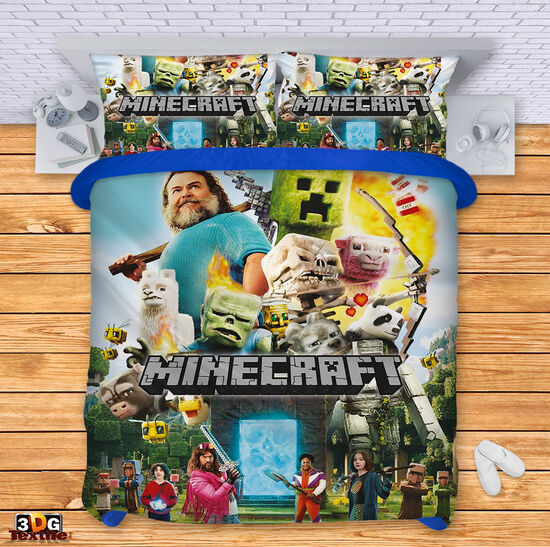 Ágynemű szett Minecraft the movie