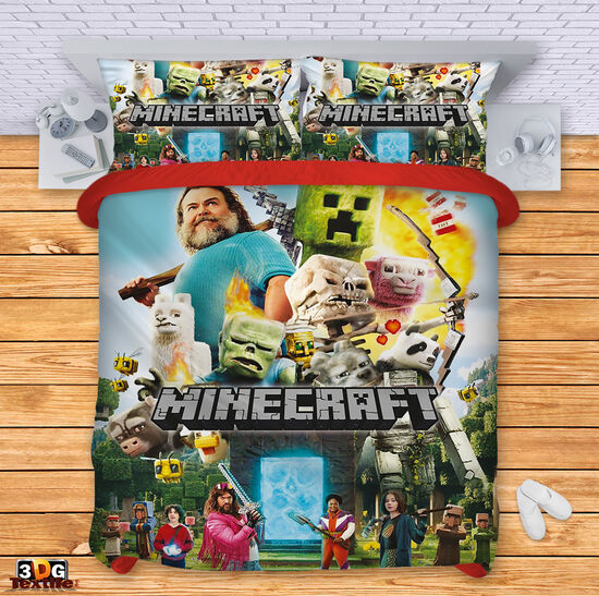 Ágynemű szett Minecraft the movie
