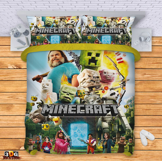 Ágynemű szett Minecraft the movie