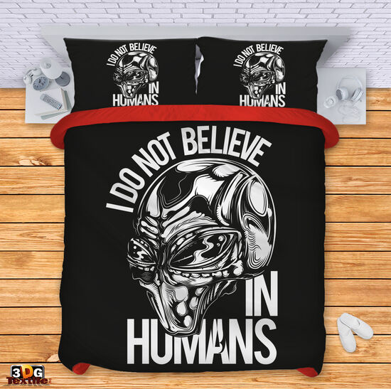Ágynemű szett I don't believe in humans