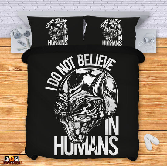 Ágynemű szett I don't believe in humans