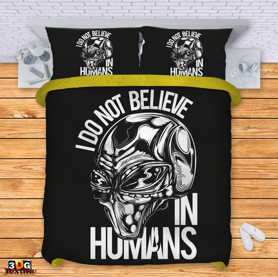 Ágynemű szett I don't believe in humans