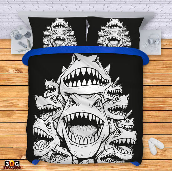 Ágynemű szett Shark attack