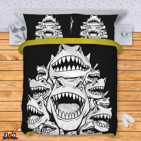 Ágynemű szett Shark attack