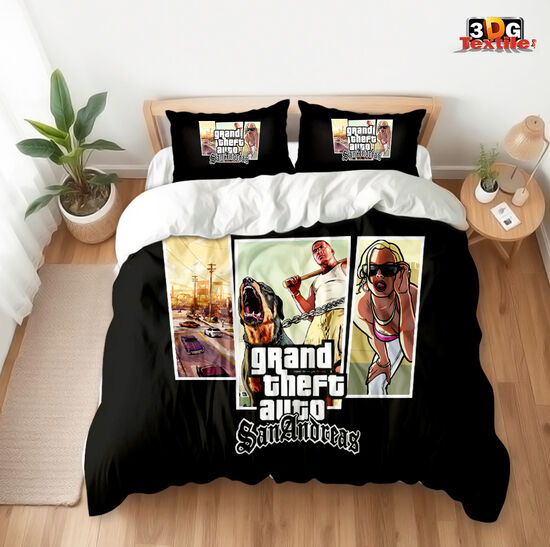 Ágynemű szett Grand Theft Auto San Andreas 2