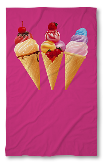 Strandtörölköző Ice Cream