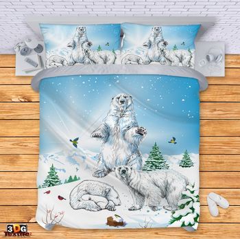 Ágynemű szett Winter Bears