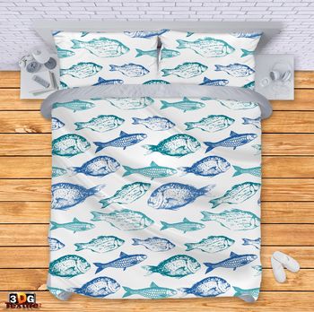Ágynemű szett Fish
