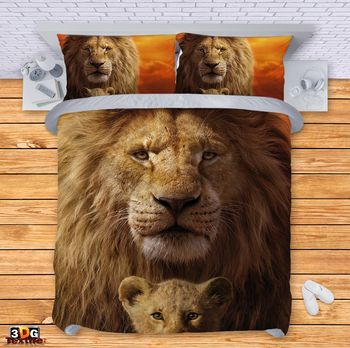 Ágynemű szett Lion King 3D