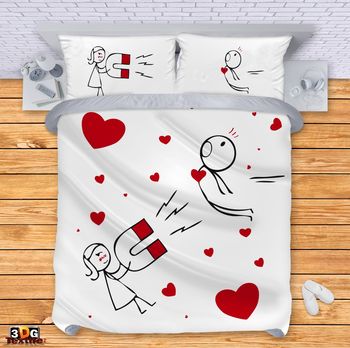 Ágynemű szett Magnet for my heart