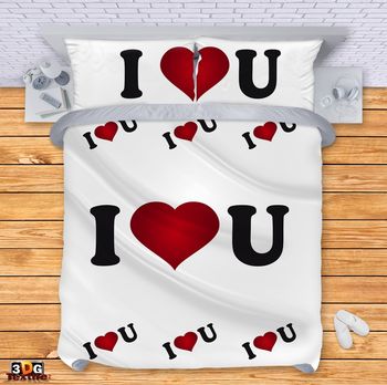 Ágynemű szett I love You