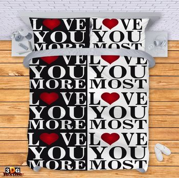 Ágynemű szett I Love You The Most