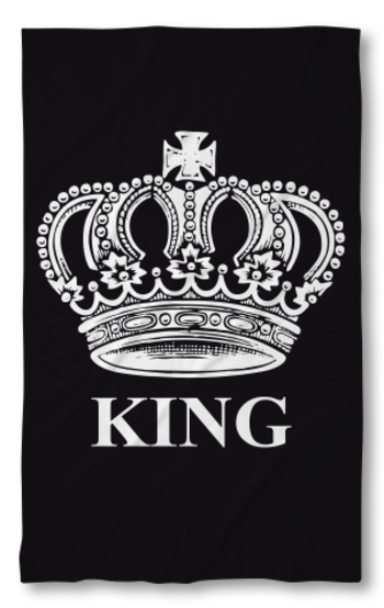 Strandtörölköző King