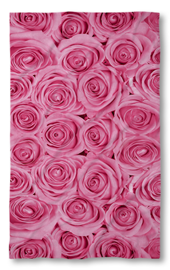Strandtörölköző Pink Roses