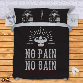 Ágynemű szett No pain No gain