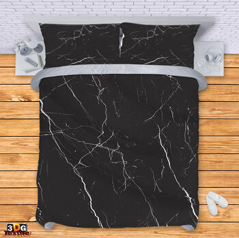 Ágynemű szett Black Marble 2