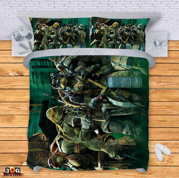 Ágynemű szett Ninja turtles