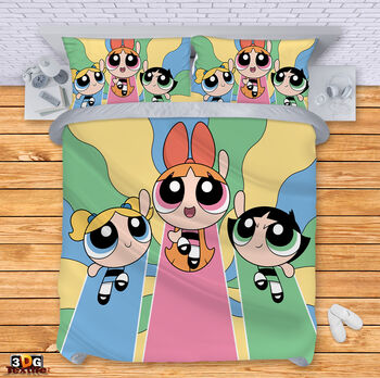 Ágynemű szett PowerPuff Girls