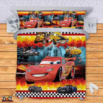 Ágynemű szett Cars 2017