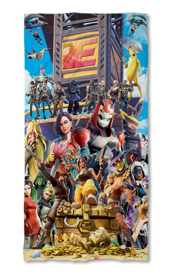 Strandtörölköző Fortnite Season 9 characters